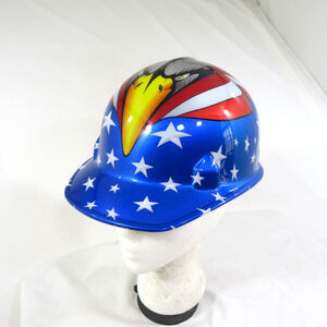 Jackson Protective Hat Helmet Safety Caps Brand Patriotic Colors Adjustable